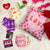 Valentines Gift Box- Love Cushion, Teddy, Coffee Mug with Card, Rose & Photo Clip and Cadbury Dairy Milk Chocolate Pack Of 4
