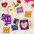Valentine Gift Coffee Mug and Set of 4 Photo Clip, Card and Teddy, Rose with Cadbury Dairy Milk Chocolate Pack Of 4