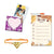 Personalized Photo Magnetic Clip, To Do Planner, and Bro Rakhi Gift Hamper