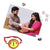 Personalised Puzzle and Quirky Embroidery Rakhi Gift Hamper for Bro
