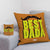 Best Dada Printed Cushion and Mug Combo (Orange )