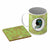 Indigifts Virgo Zodiac Green Coffee Mug + Coaster