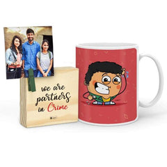 Mangta Mug with Mini Frame (Red)