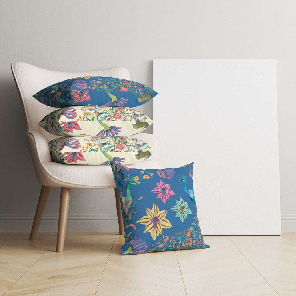 Reversible Cushion Covers for Living Room Set of 4 – Indigifts
