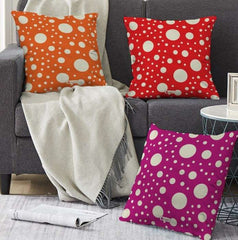 Geometric Print 3 Cushion Cover Set (Multi)