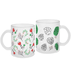 Printed Coffee Mug For Gift Frosted Coffee Mug Set Of 2