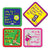 Indigifts Mother's Day Combo - 2 fridge Magnets &amp; Set of 4 Mummy ki Zubaani Coasters