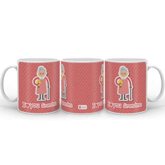 I Love You Grandma Pink Coffee Mug