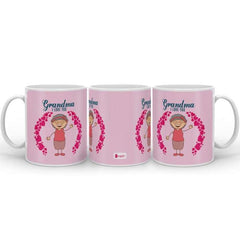 Grandma I Love You Pink Coffee Mug