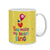 Indigifts Cute Bird Cartoon Yellow Coffee Mug
