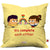 Indigifts Cushion set for girlfriends. Best gift for Lesbians. Cushion and Mug set for LGBT. A perfect gift for Valentine Day to make her special.