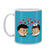 Indigifts Couple Love Expression Blue Coffee Mug