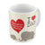 I Love Dad Coffee Mug (Beige)