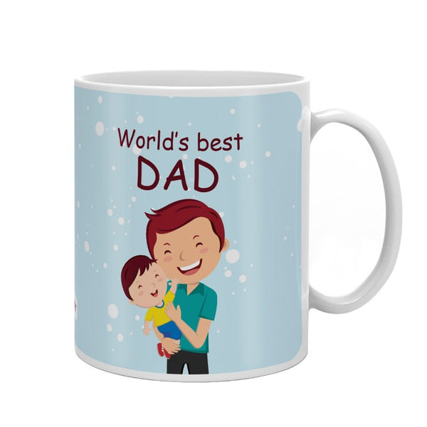 World's Best Dad Coffee Mug (Blue)