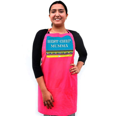 Ethnic Indiana Artwork Pink Apron