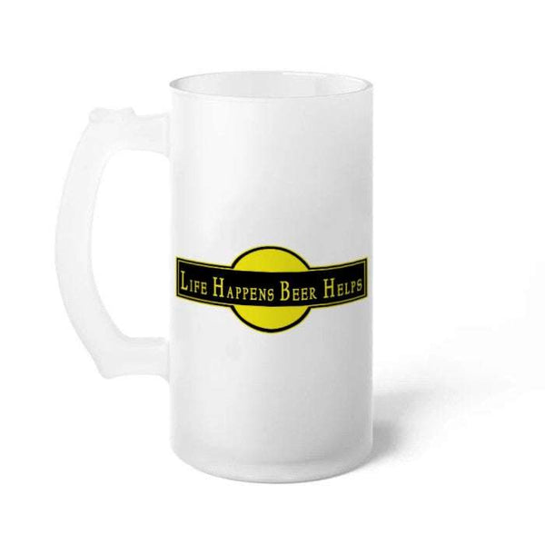 Beer Mug For Friends, Return Gift For Party, Printed Beer Mug 470 ml
