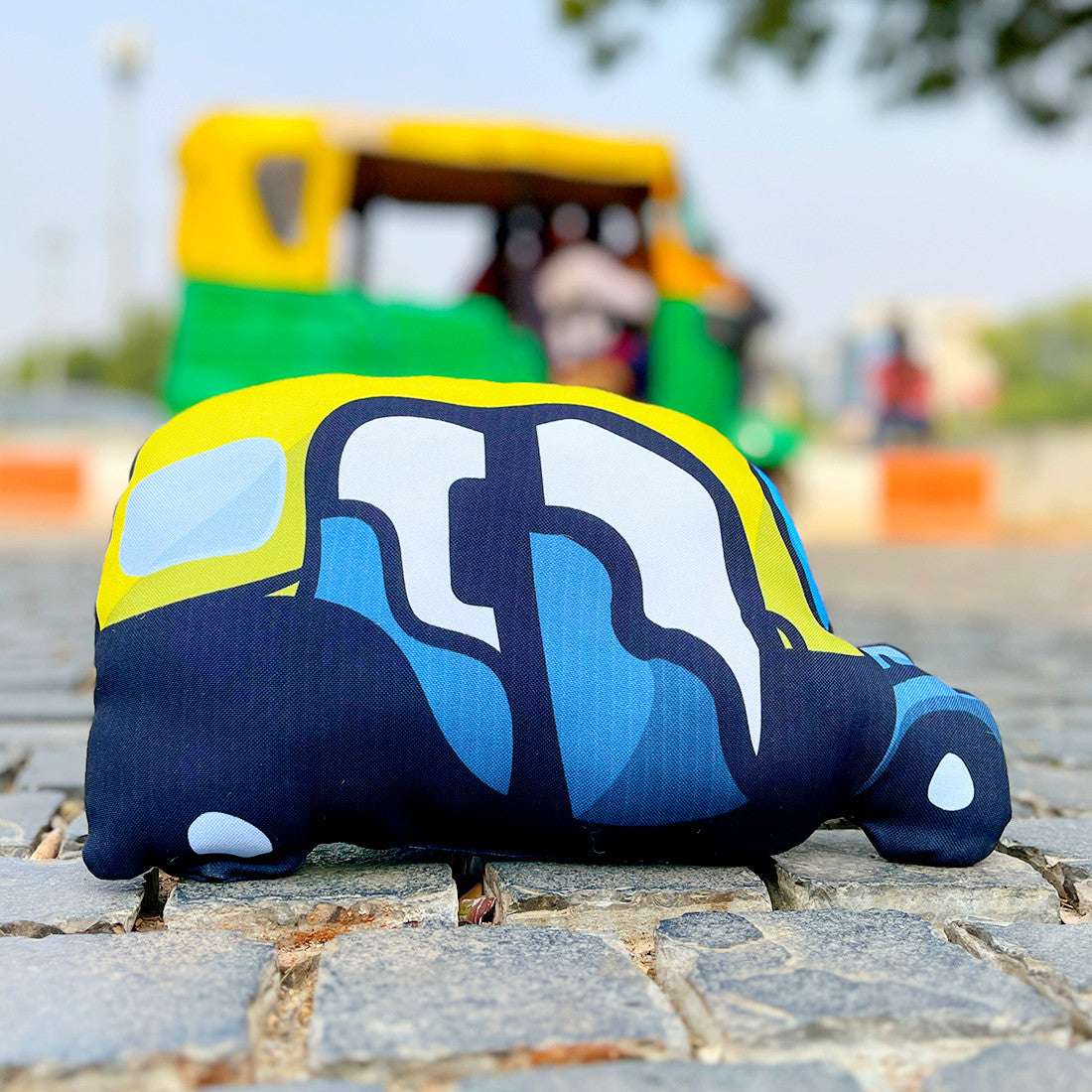 Auto Shape Cushion  - Discovering India