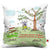 Indigifts Brother &amp; Sister on Swing Multi Cushion Cover