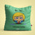 Indigifts Green Cushion Cover for Innocent Introvert (Rotlu)