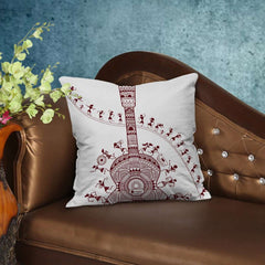 Mandala theme Music Printed Set of 3 Cushion Covers