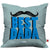 Indigifts Best Dada Quote Retro Style Grey Cushion Cover