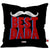 Indigifts Best Dada Quote Retro Style Black Cushion Cover