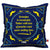 Indigifts Grandpa is Wonderful Quote Vintage Classical Design Print Blue Cushion Cover