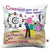 Indigifts Brother and Sister with Cotton Candy Multi Cushion Cover