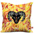 Indigifts Aries Zodiac Multicolor Cushion Cover