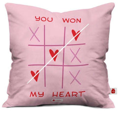 All Hearts Reversible Cushion with Cover Valentine Gift