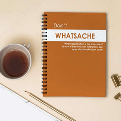 Don't Whatsache Orange Diary