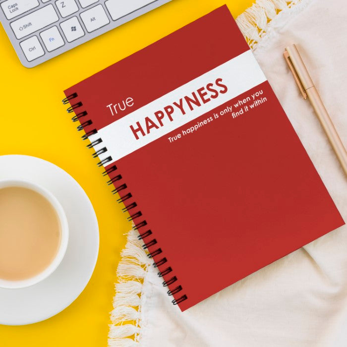 True Happyness Red Diary