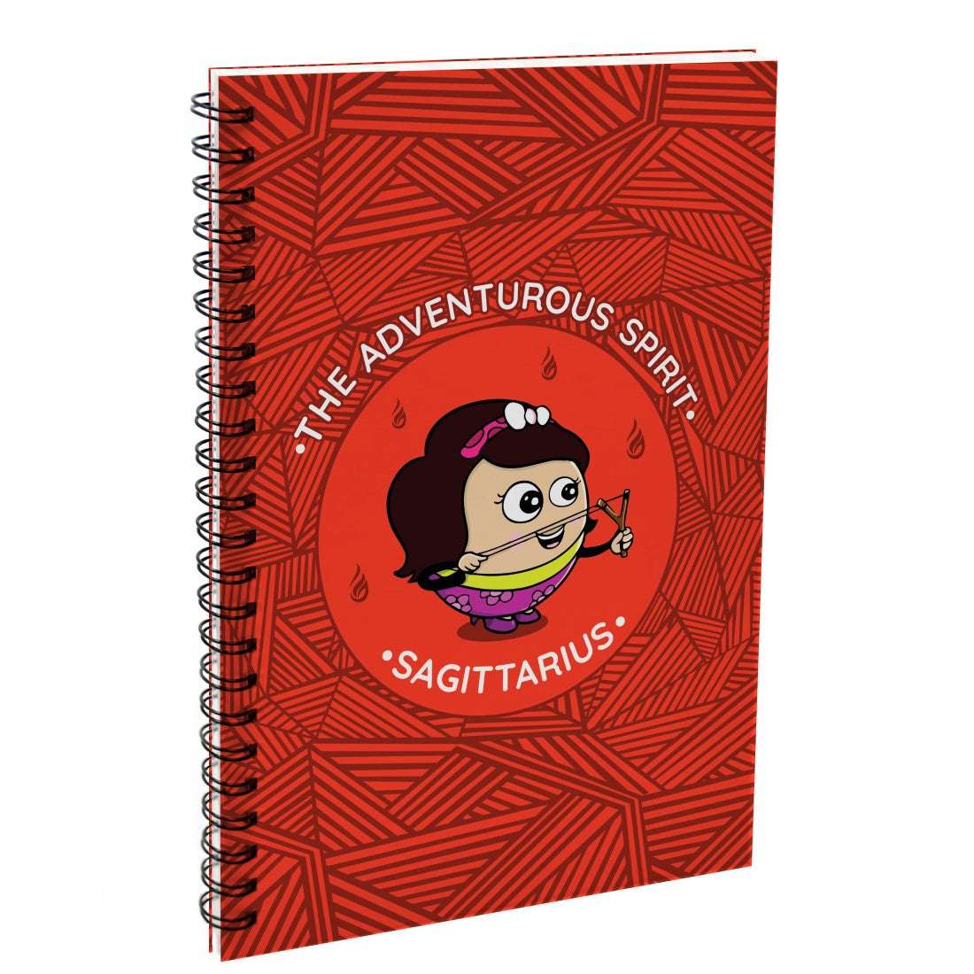 Saggitarius The Adventurous Spirit Red Diary