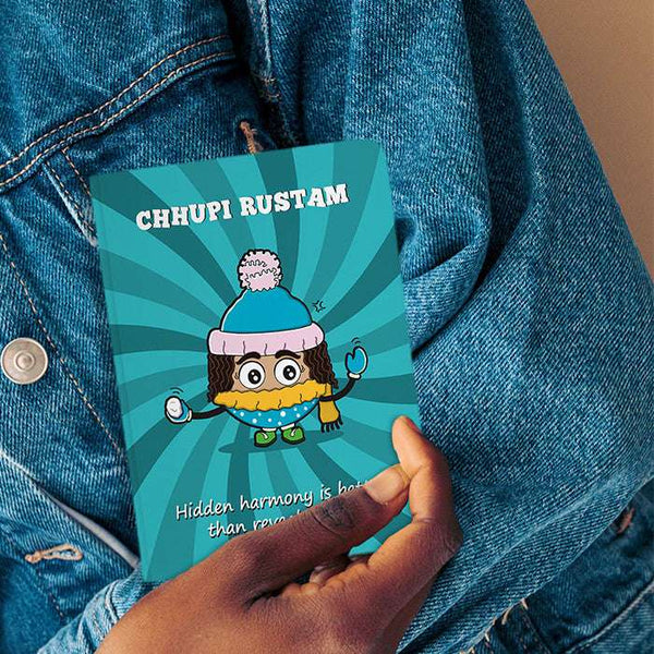 Indi People Pocket Diary For Chhupi Rustam Friend