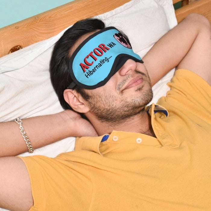 Actorwa Hibernating Digital Printed Eyemask Gift For Him