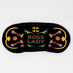 Mothers Day Gift Boss Lady Quote Black Eye Mask