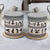 Printed Frosted Coffee Mug  Set of 2 For Gift Matte Coffee Mug 325 ml