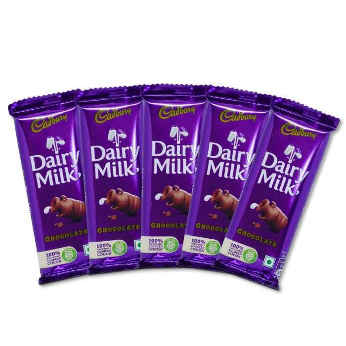 Buy Set of 5 Cadbury Dairy Milk Indigifts