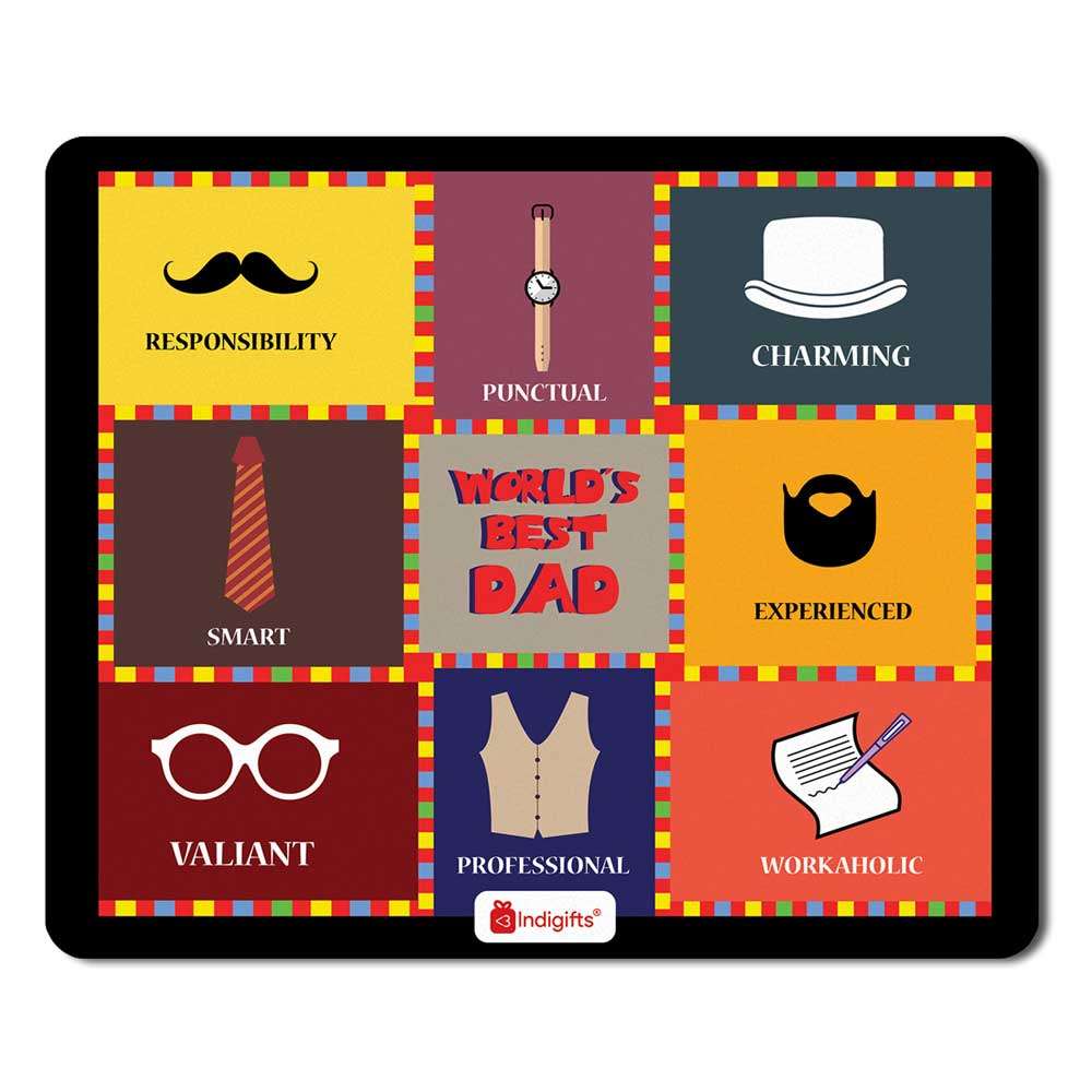 Colourful Checks Graphic Multi Mouse Pad