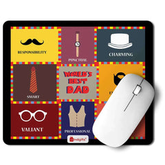 Colourful Checks Graphic Multi Mouse Pad