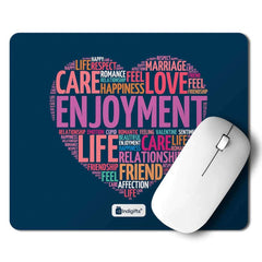 Heart Filled With Love Digital Printed Mouse Pad