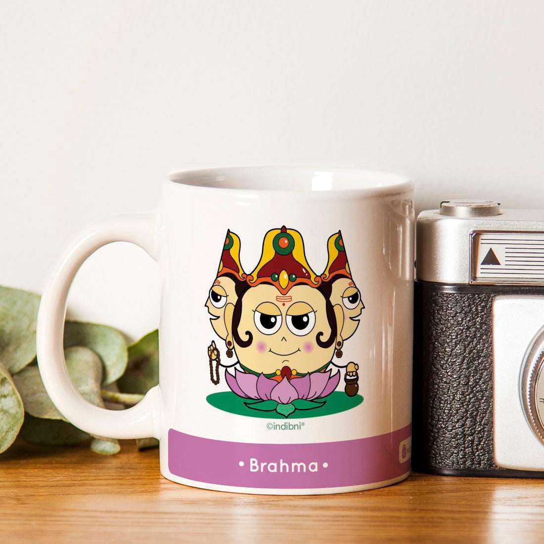 Coffee Mug with Brahma Print