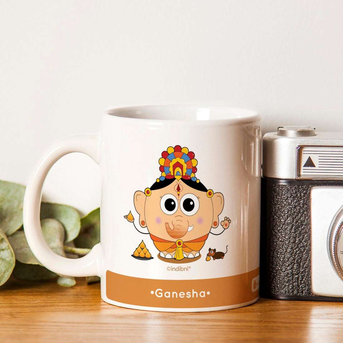 Coffee Mug with Ganesh Ji Print