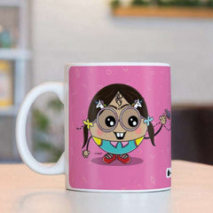 Kalakaar Mug with Mini Frame (Pink)