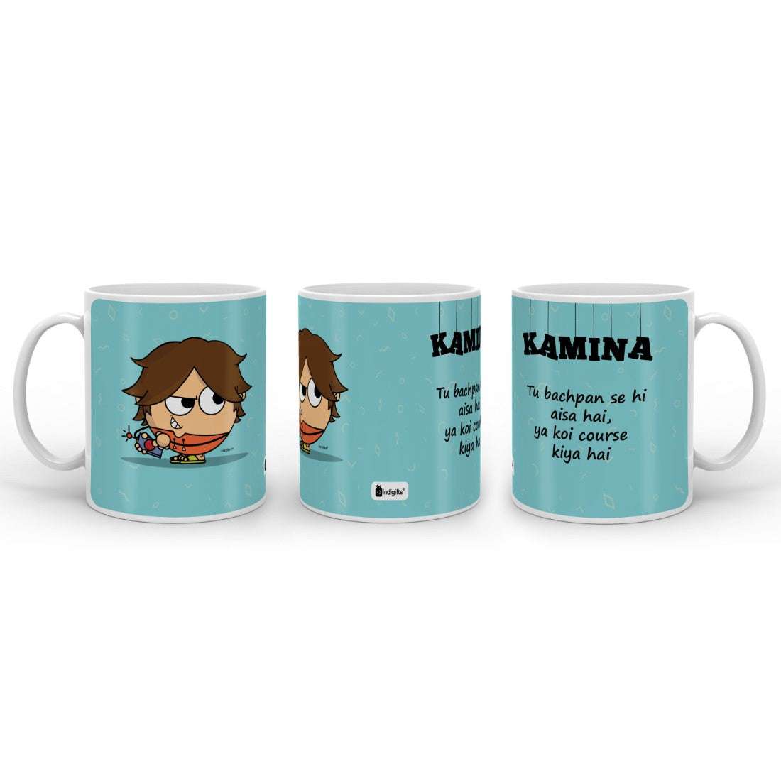 Kamina Mug with Mini Frame (Blue)