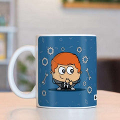 Jugaadu Mug with Mini Frame (Blue)