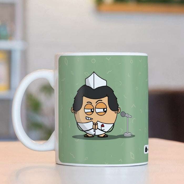 Neta Mug with Mini Frame (Green)