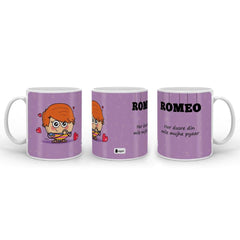 Romeo Mug with Mini Frame (Purple)