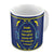 Indigifts Grandpa is Wonderful Quote Vintage Classical Design Print Blue Coffee Mug