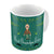 Indigifts Best Grandpa Ever Quote Comic Folk Style Green Coffee Mug